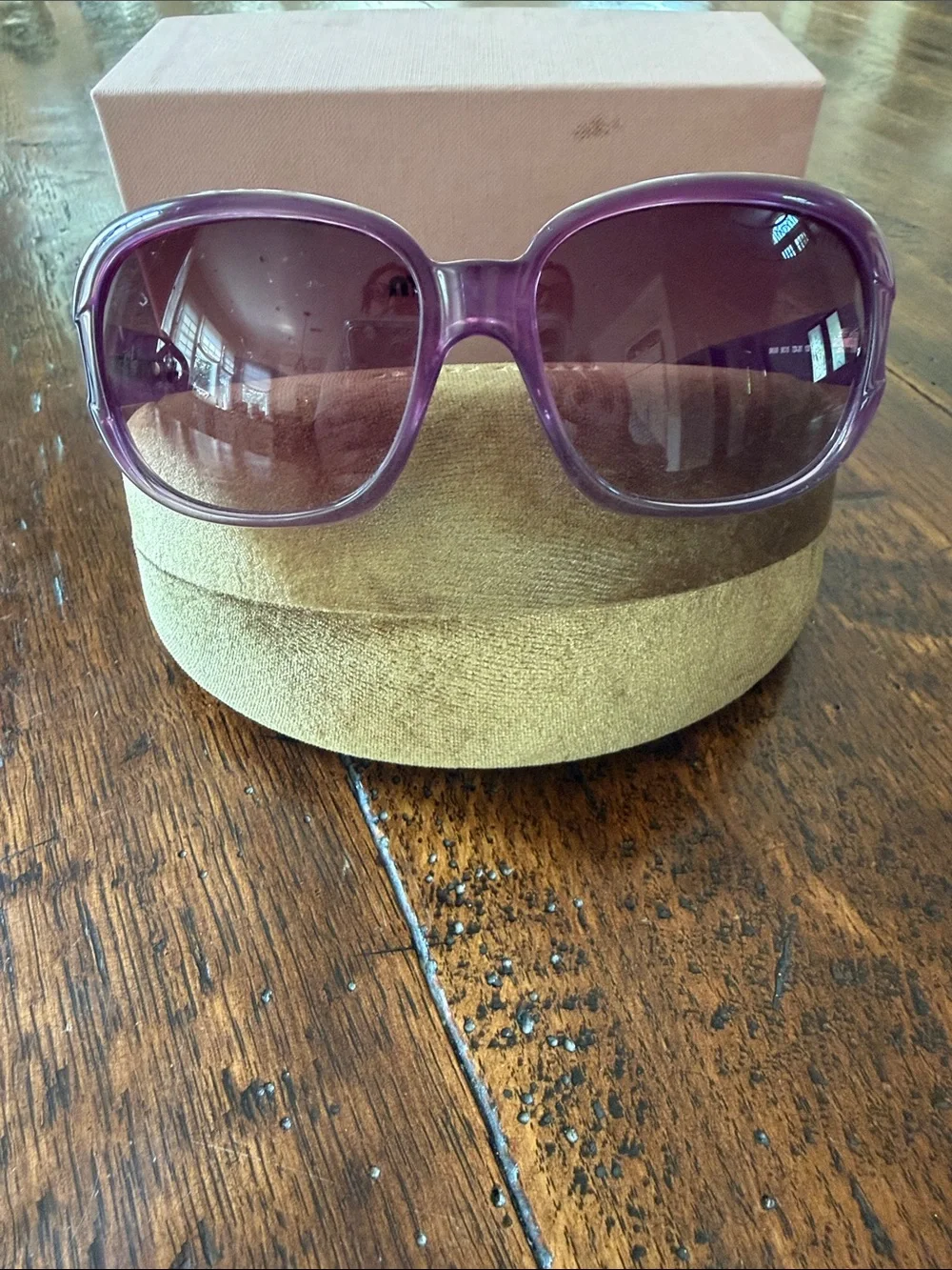 Miu Miu gorgeous purple